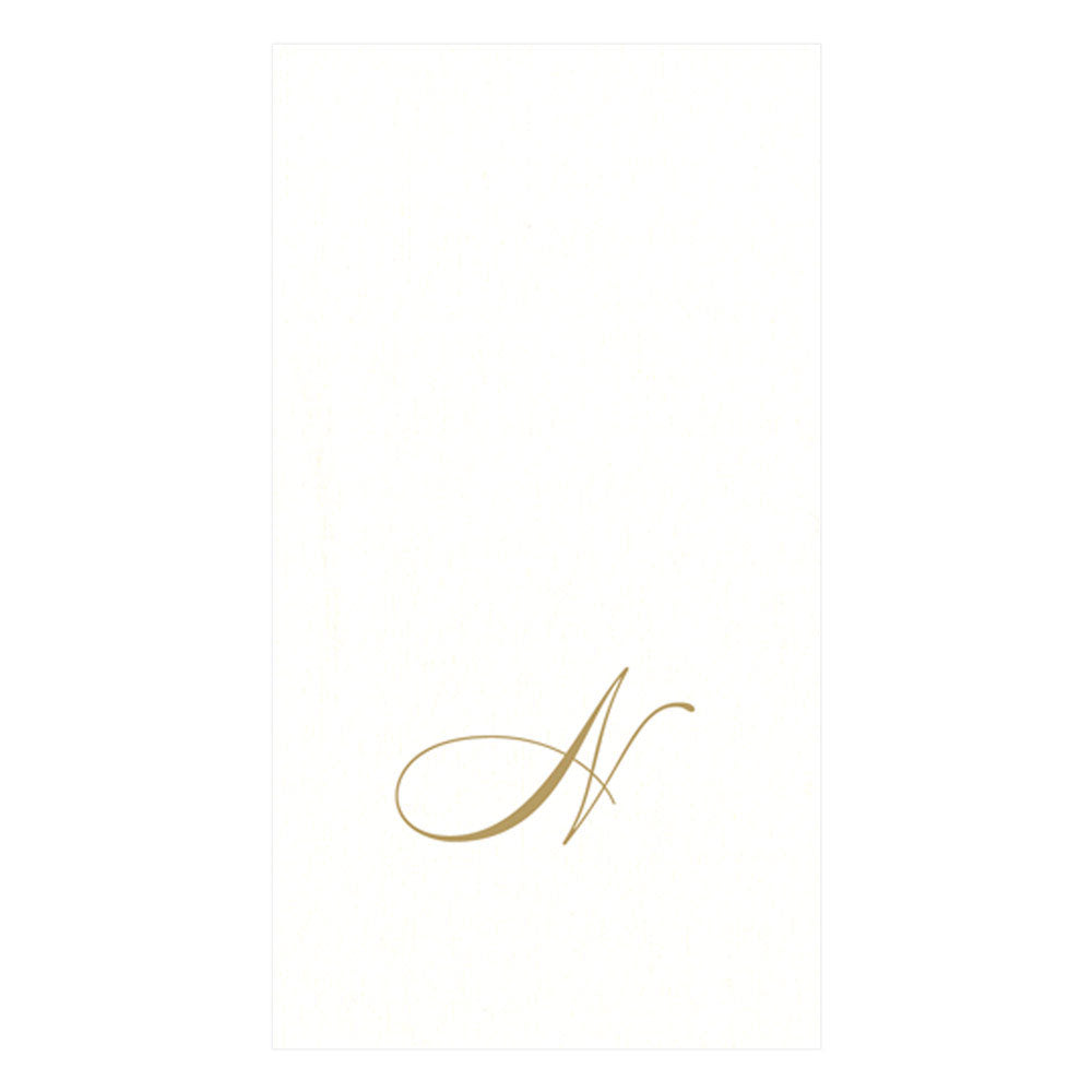 Caspari Airlaid Napkins Gold