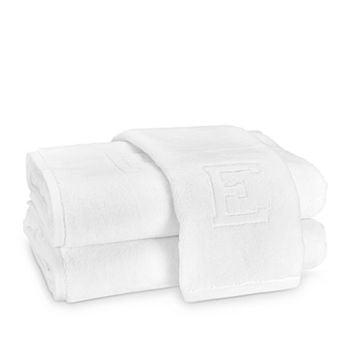 Matouk Auberge Monogrammed Hand Towel