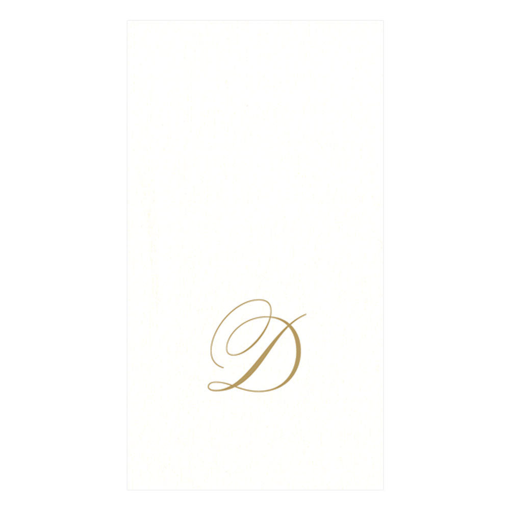 Caspari Airlaid Napkins Gold