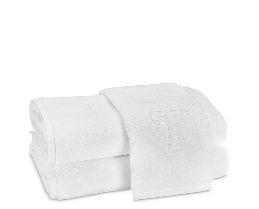 Matouk Auberge Monogrammed Hand Towel