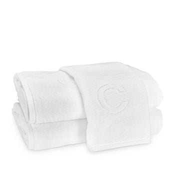 Matouk Auberge Monogrammed Hand Towel