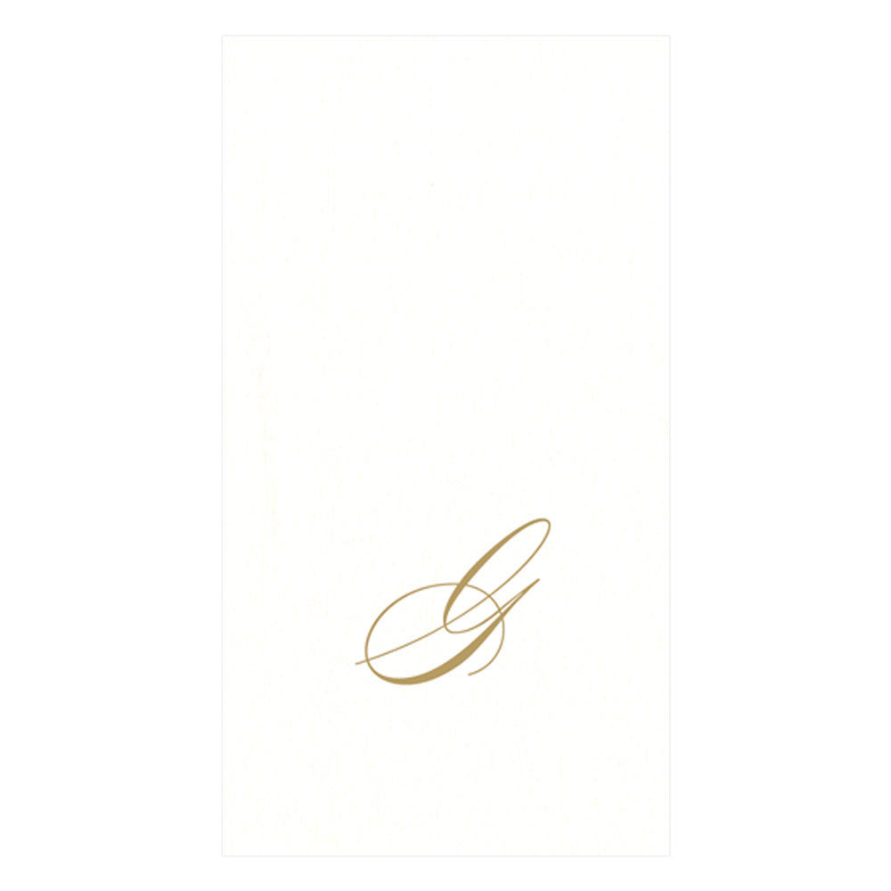 Caspari Airlaid Napkins Gold