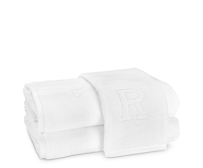 Matouk Auberge Monogrammed Hand Towel