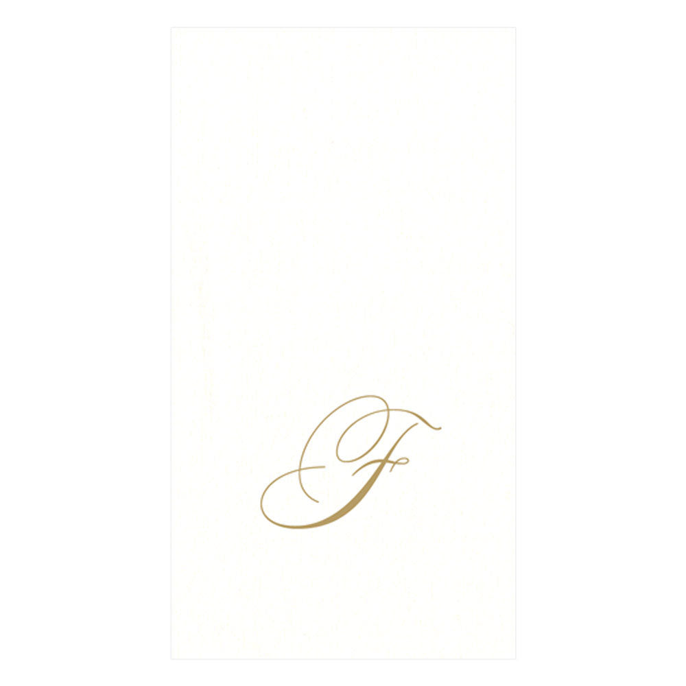 Caspari Airlaid Napkins Gold