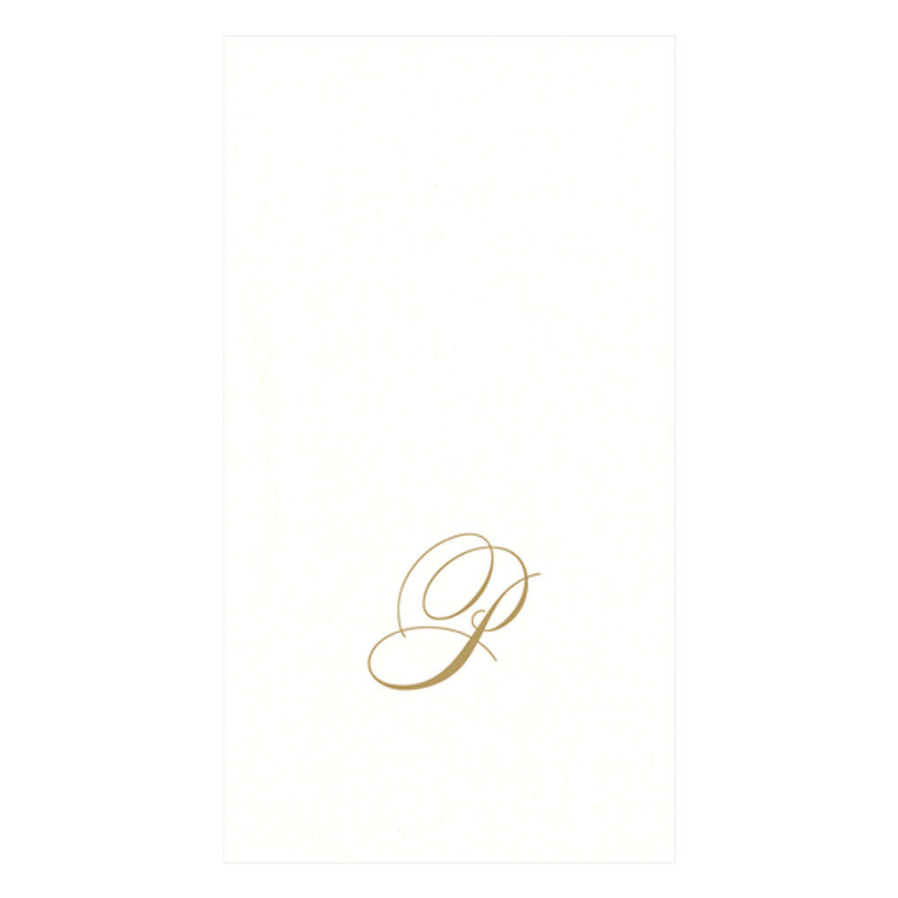 Caspari Airlaid Napkins Gold