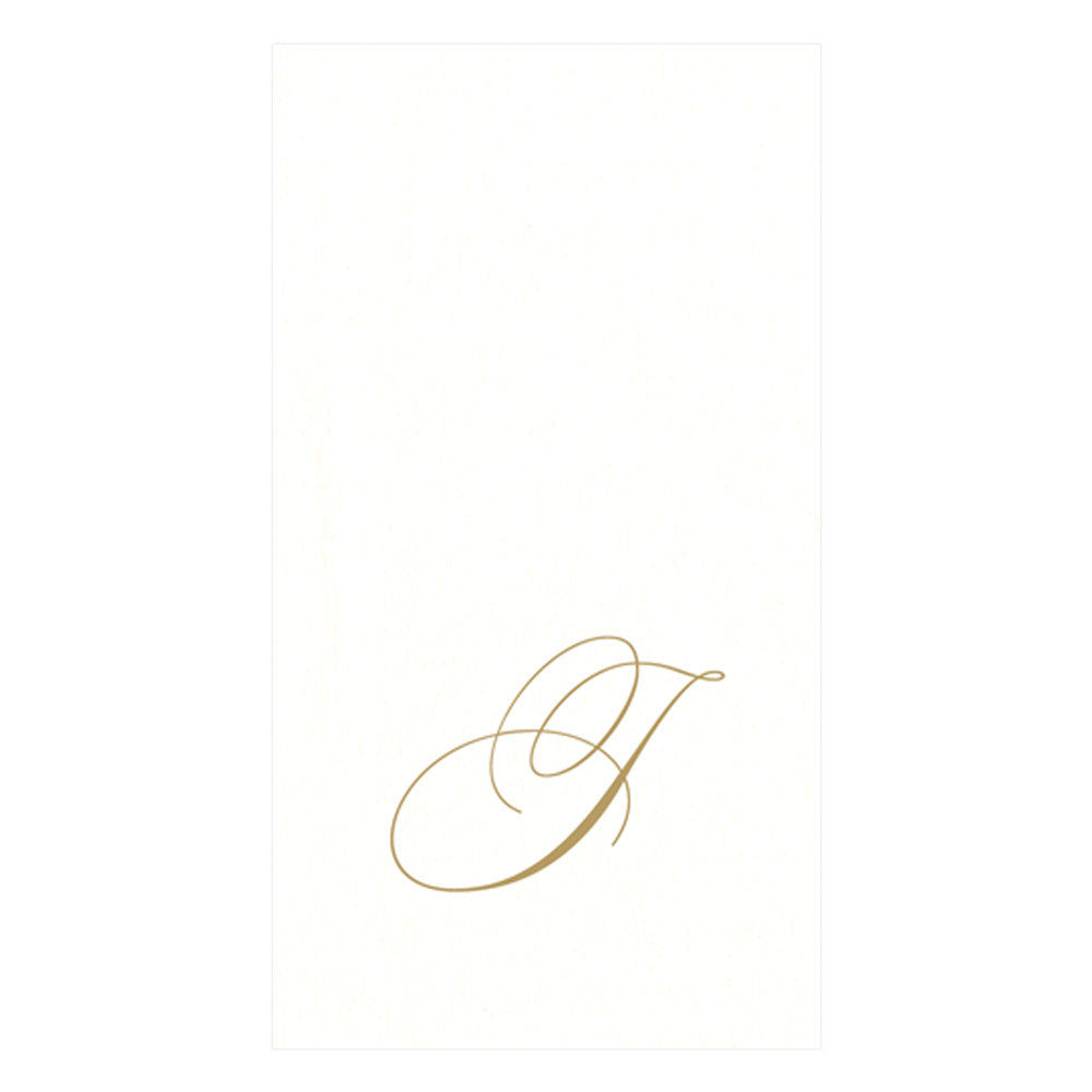 Caspari Airlaid Napkins Gold