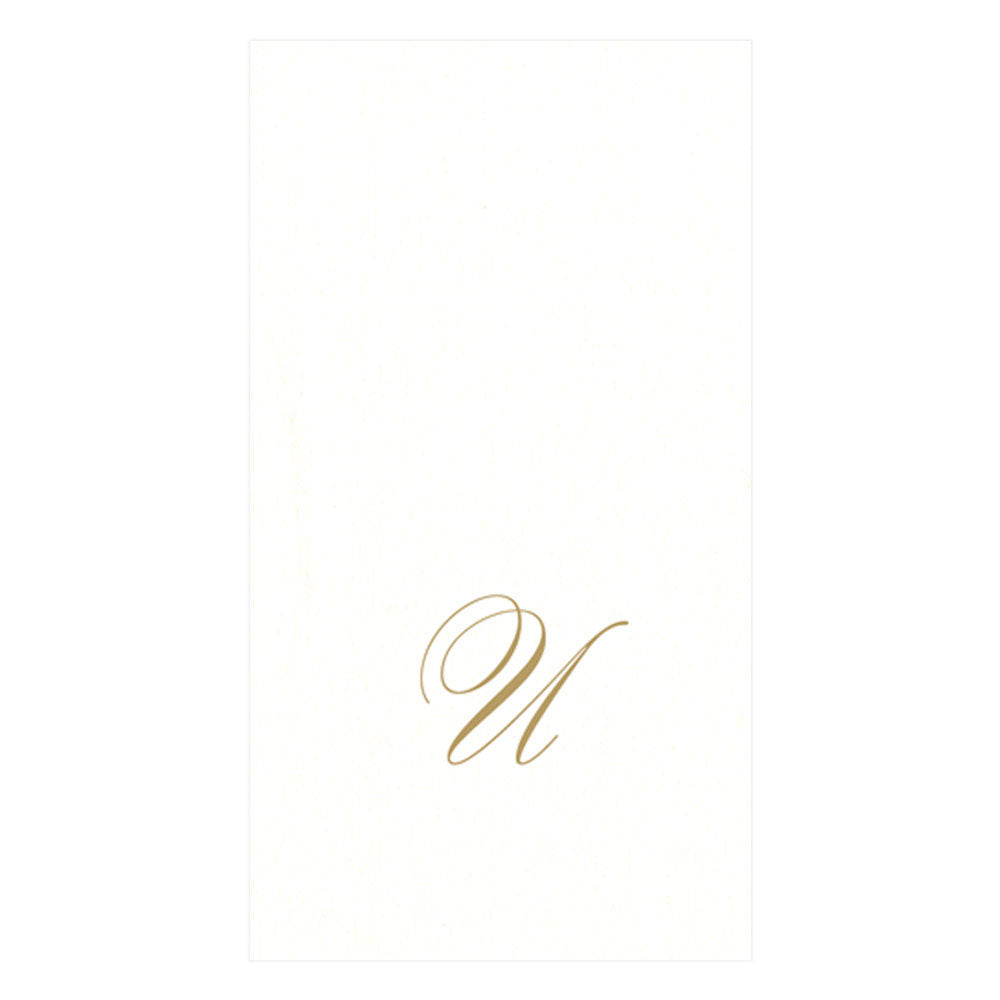 Caspari Airlaid Napkins Gold