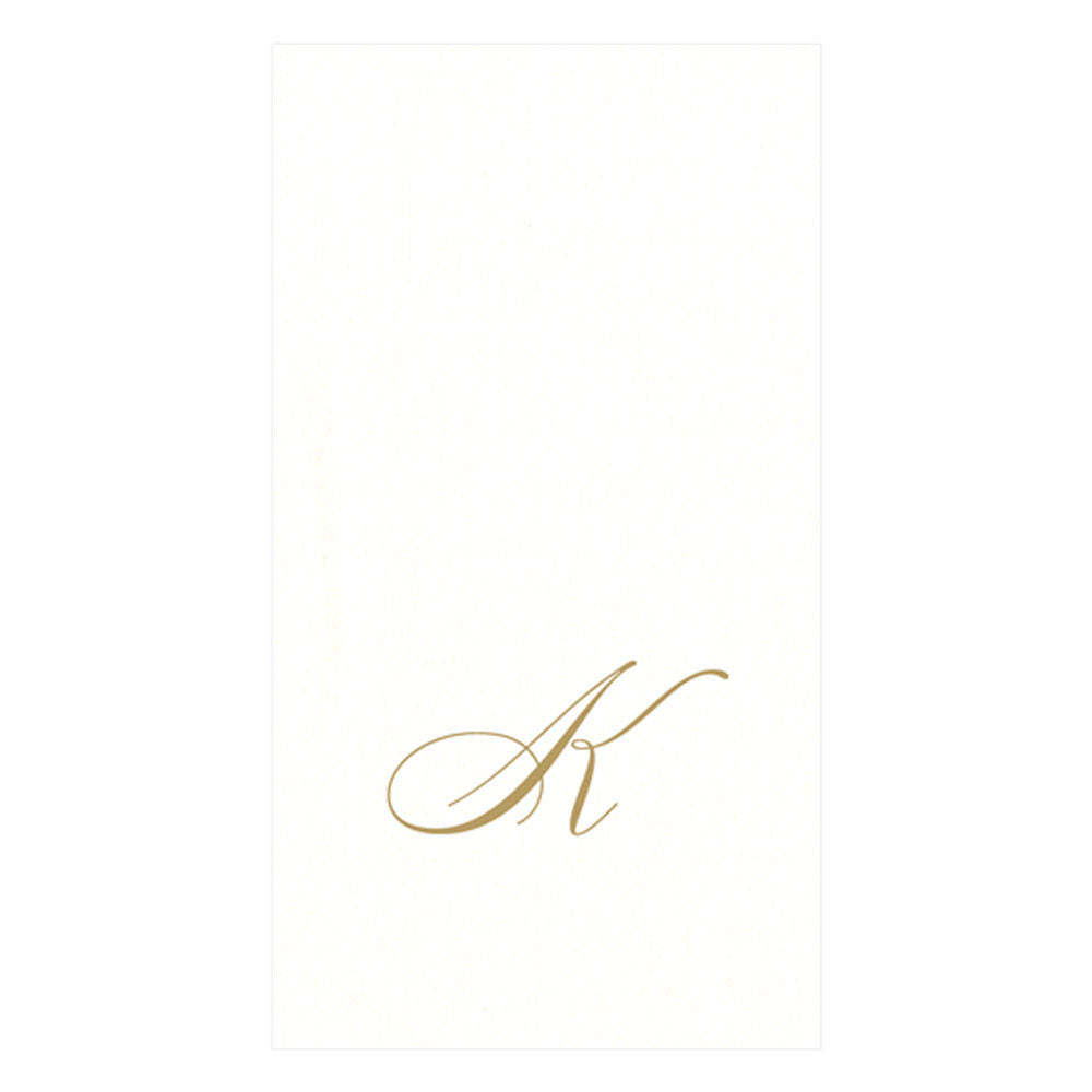 Caspari Airlaid Napkins Gold