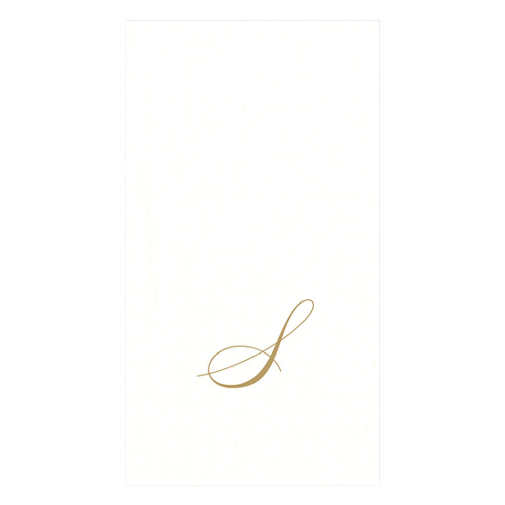 Caspari Airlaid Napkins Gold