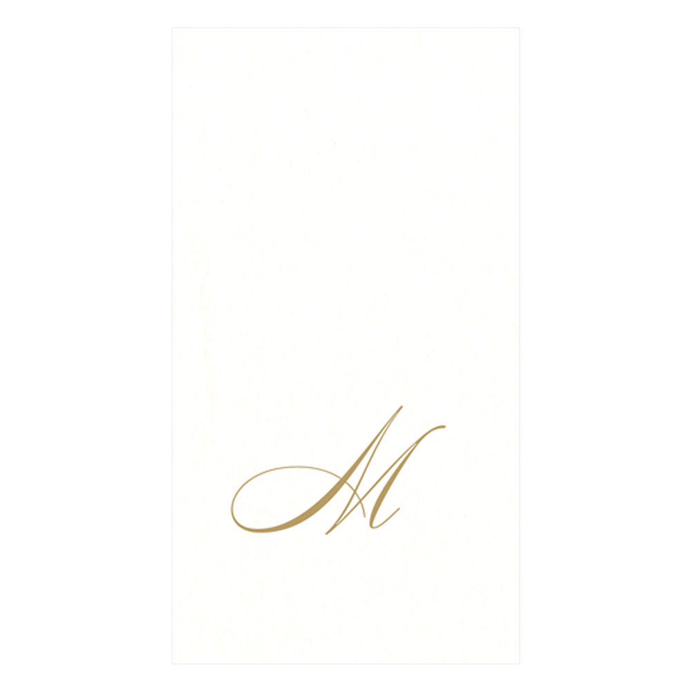 Caspari Airlaid Napkins Gold