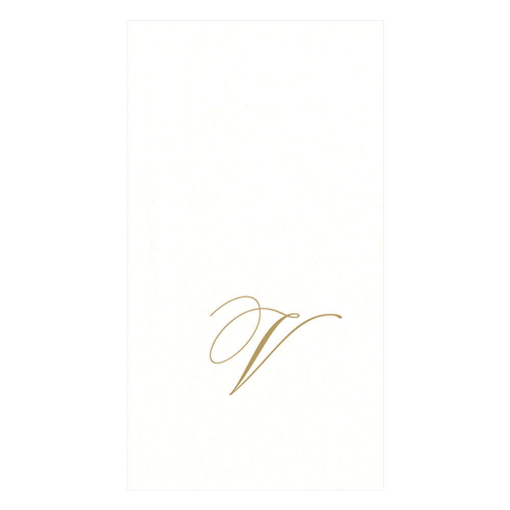 Caspari Airlaid Napkins Gold