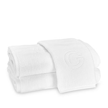 Matouk Auberge Monogrammed Hand Towel