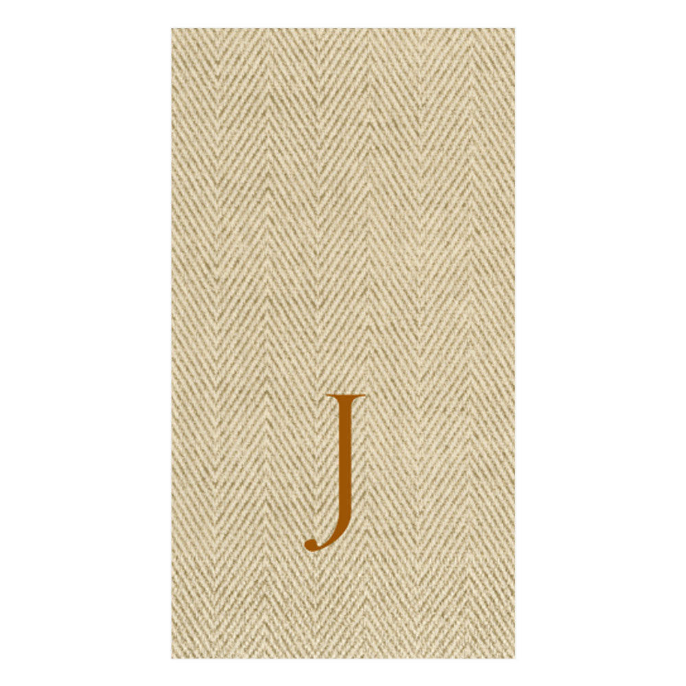 Caspari Airlaid Napkins Jute