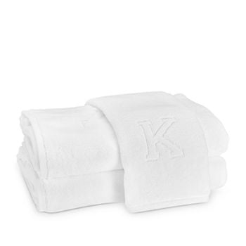 Matouk Auberge Monogrammed Hand Towel