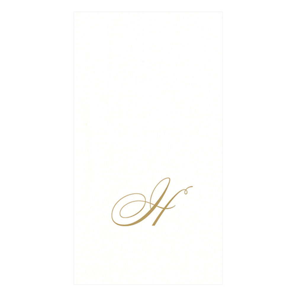 Caspari Airlaid Napkins Gold