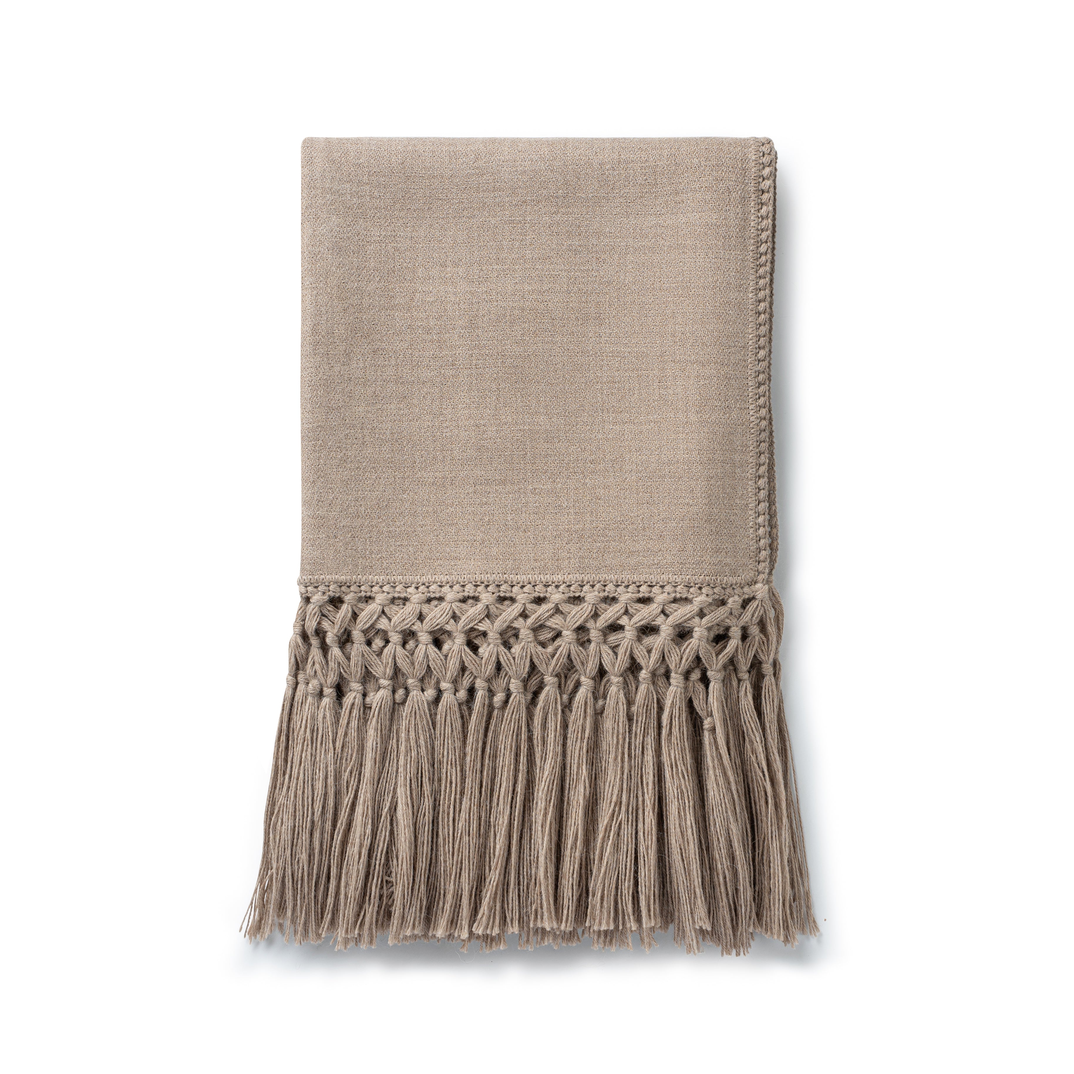 Woven Alpaca Throw