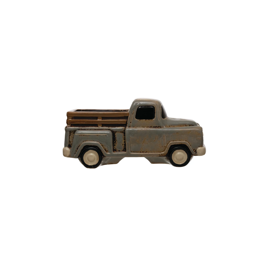 Stoneware Truck Accent