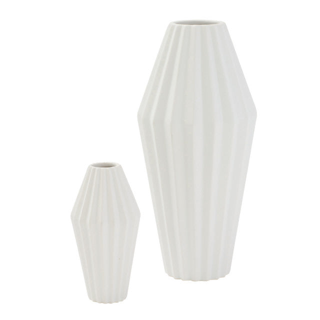 Milos Vase White