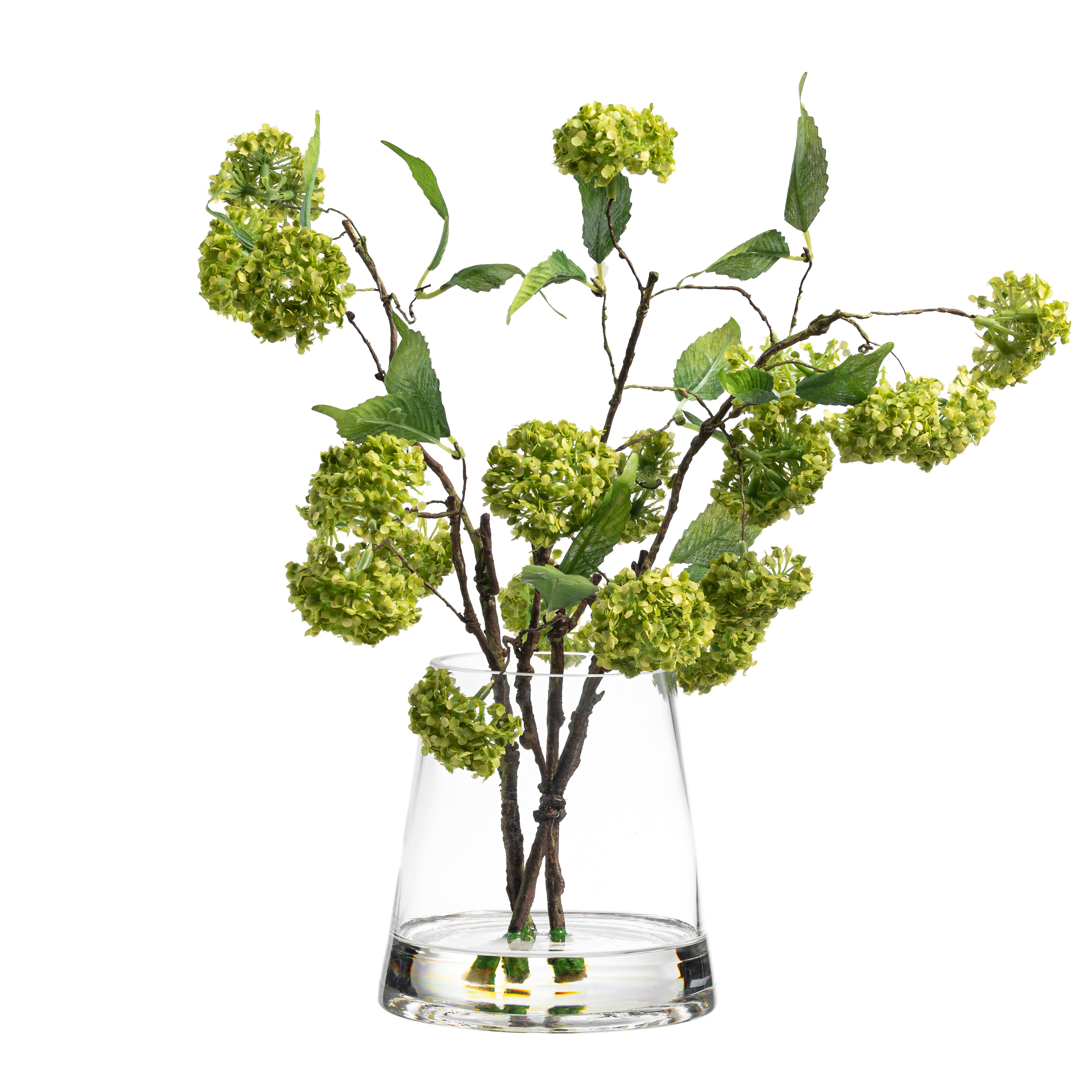 DH Pom Pom Leaf Floral Vase