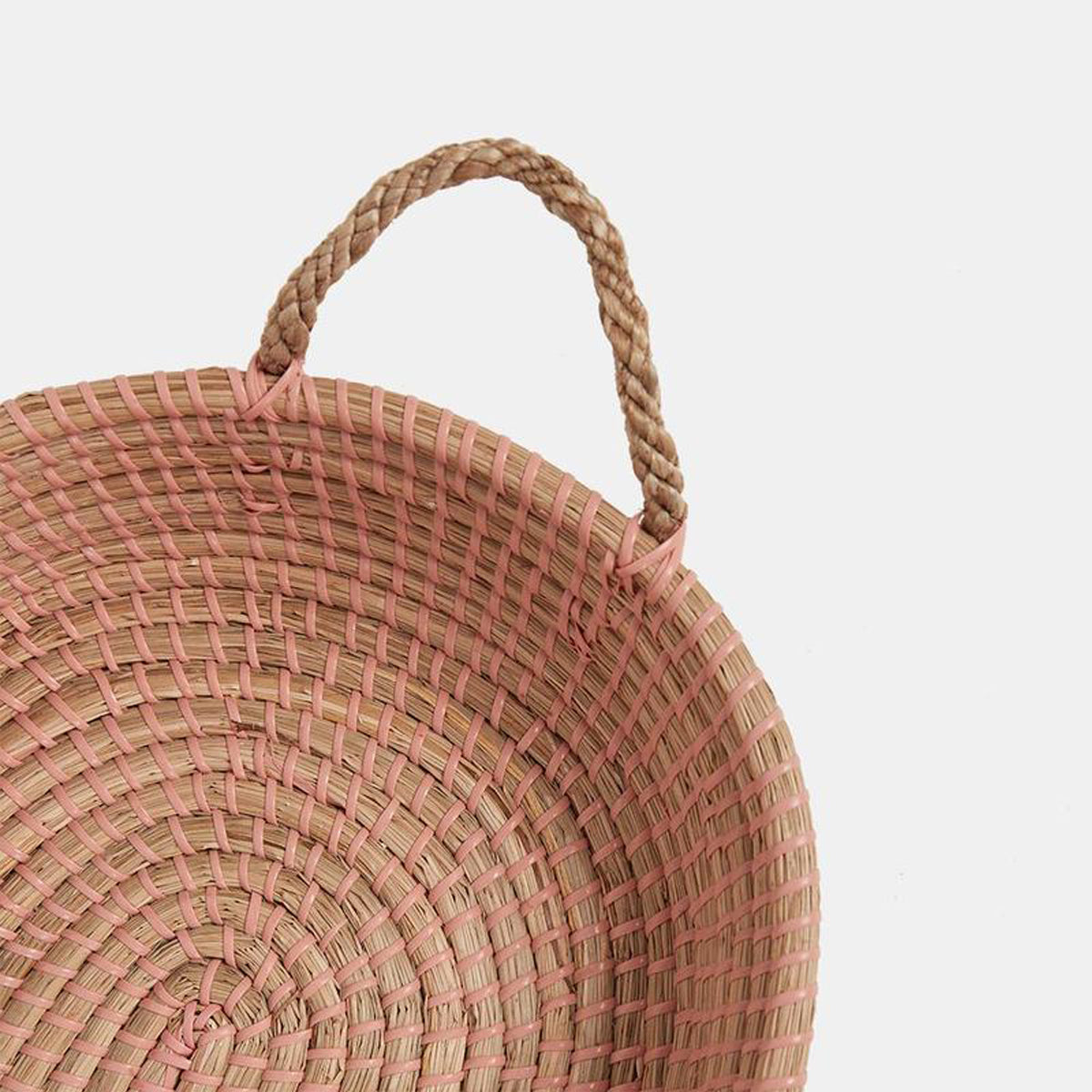 Reva Seagrass Rose Basket