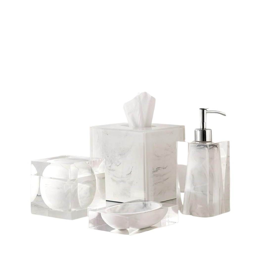 Ducale White Bath Accessories