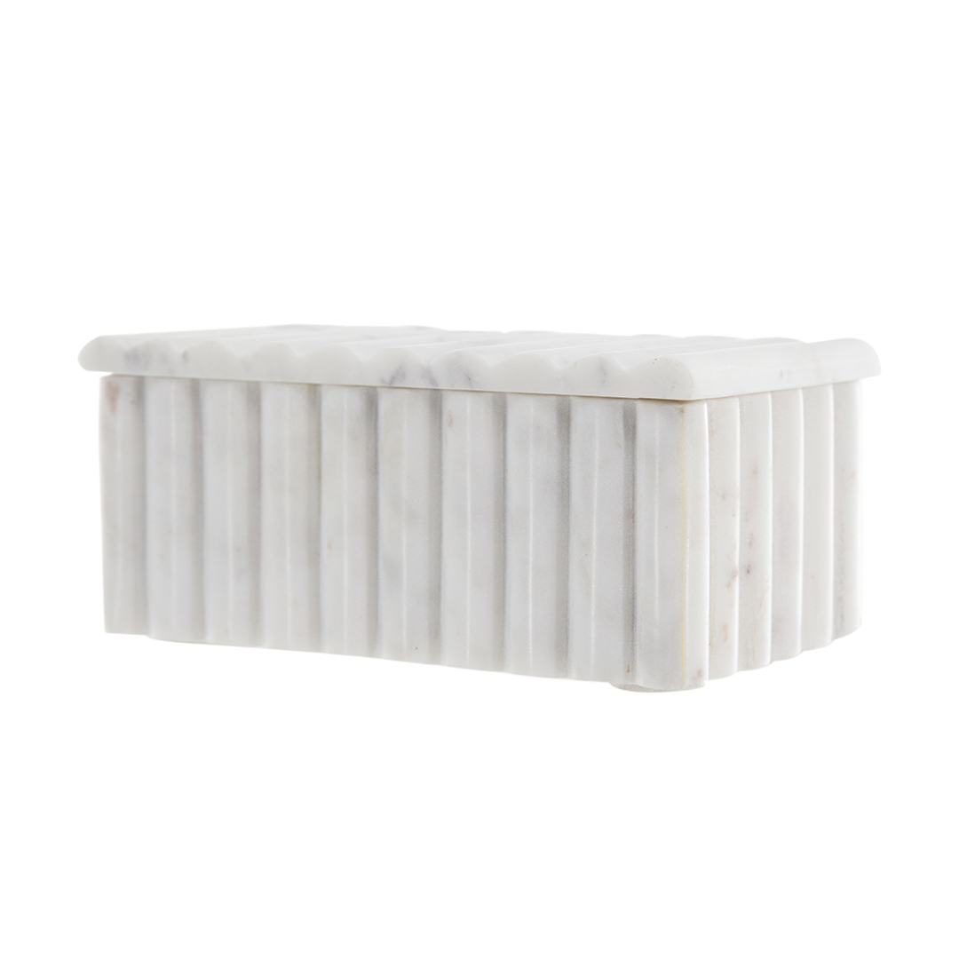 White Marble Box