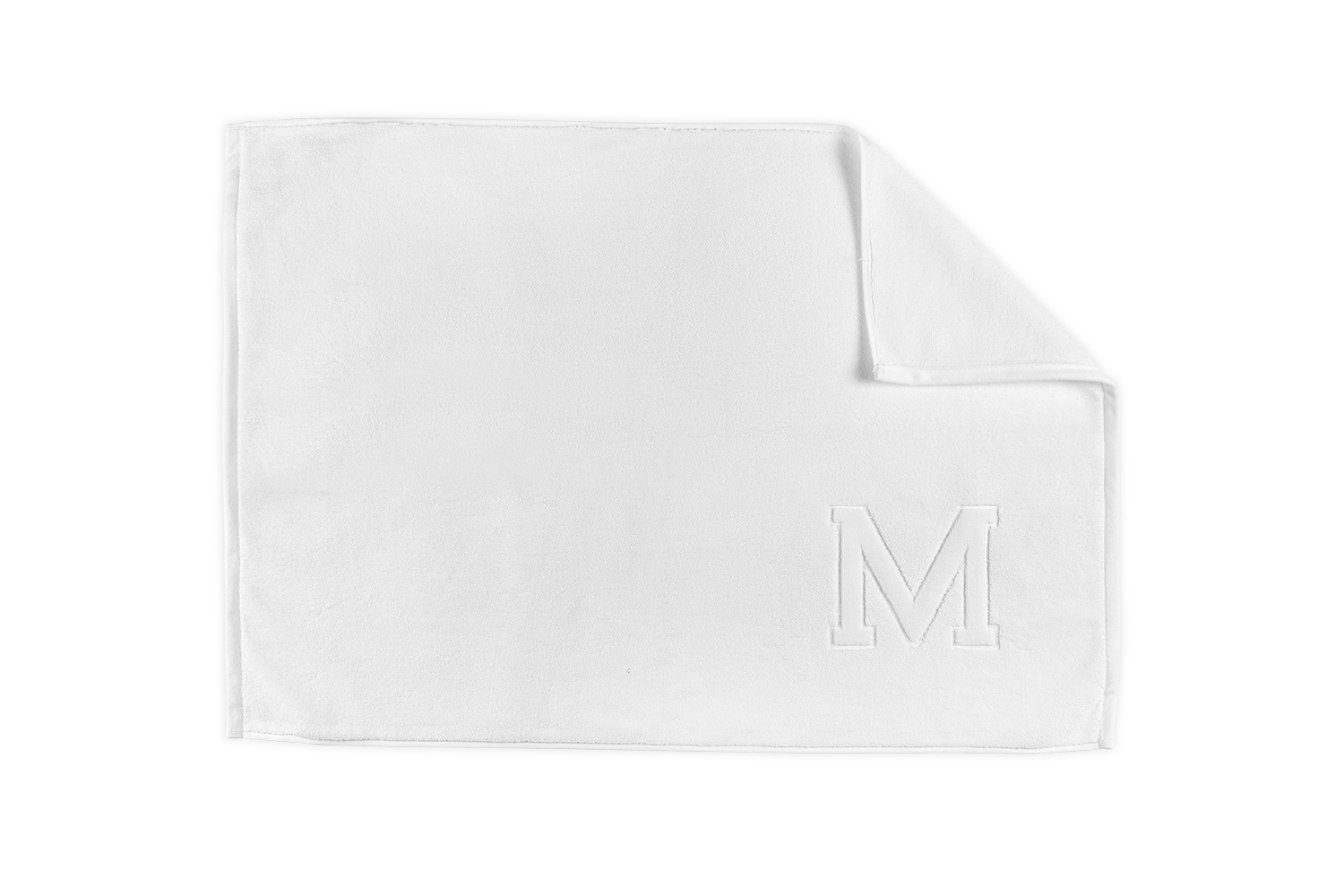 Matouk Auberge Monogrammed Bath Mat