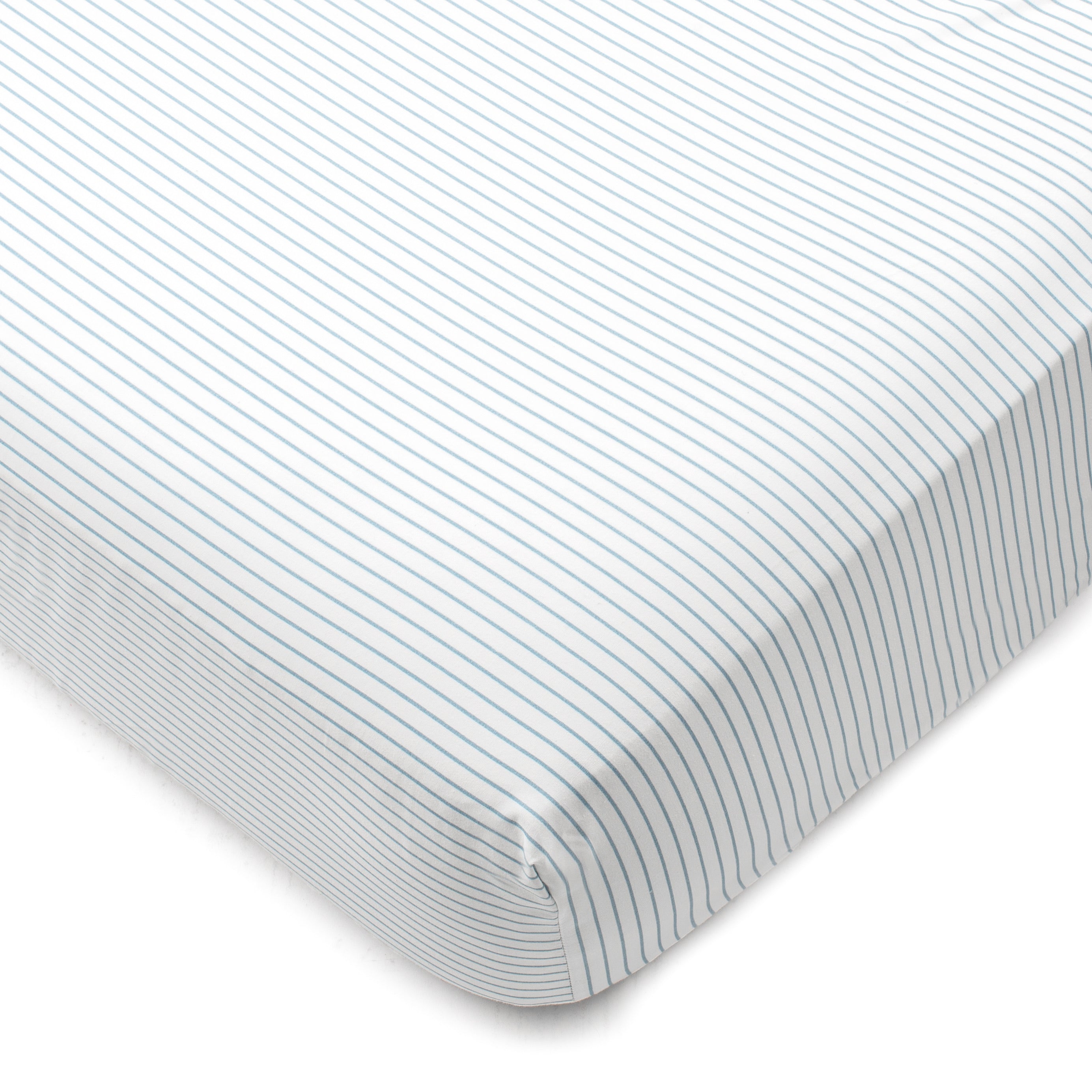 DH Adelina Blue Stripe Fitted Sheet