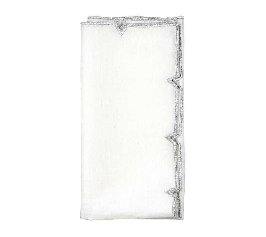 Divot Silver Napkin