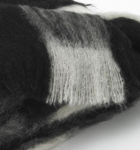 Friesian Plaid Brushed Alpaca Throw