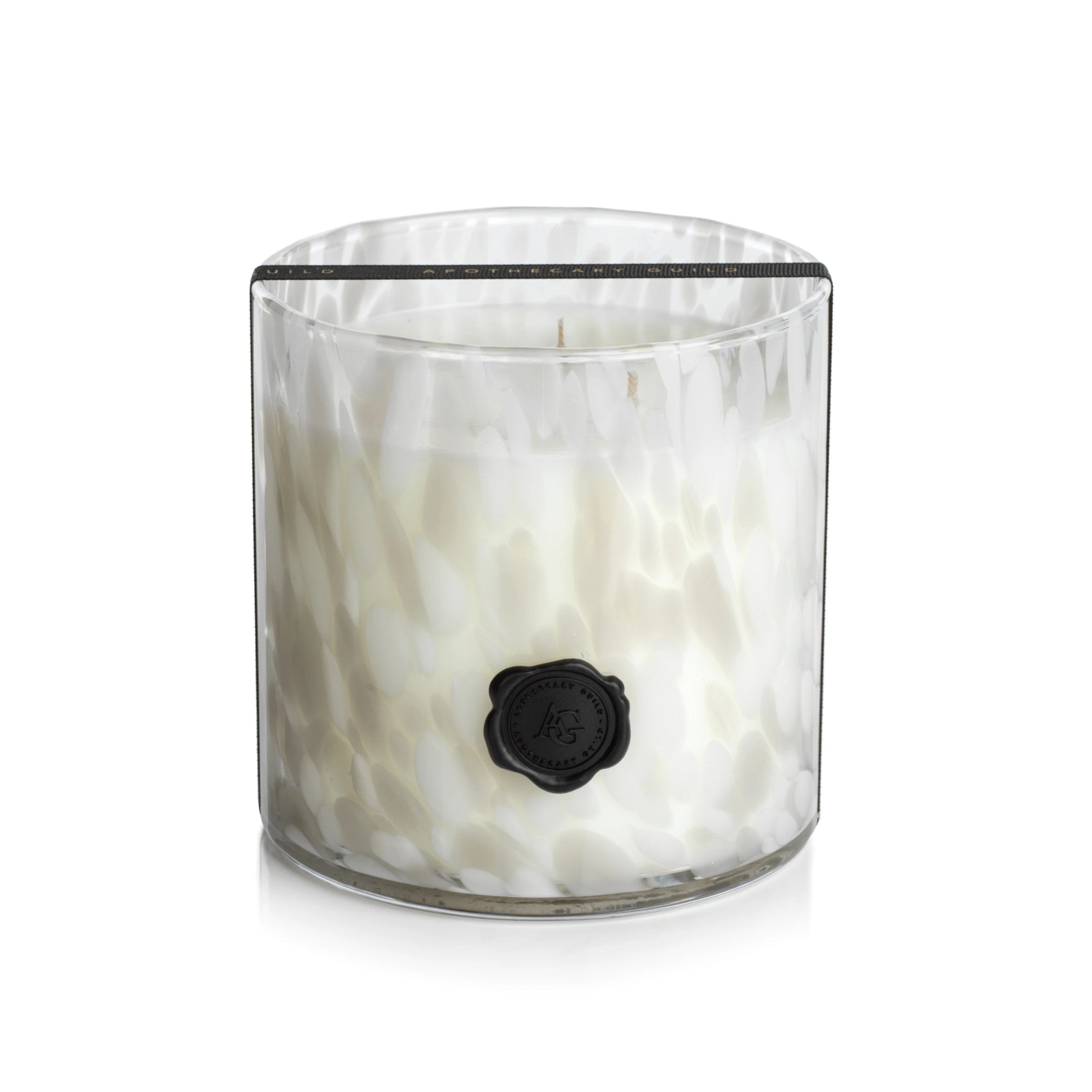 Opal Glass Three Wick Candle