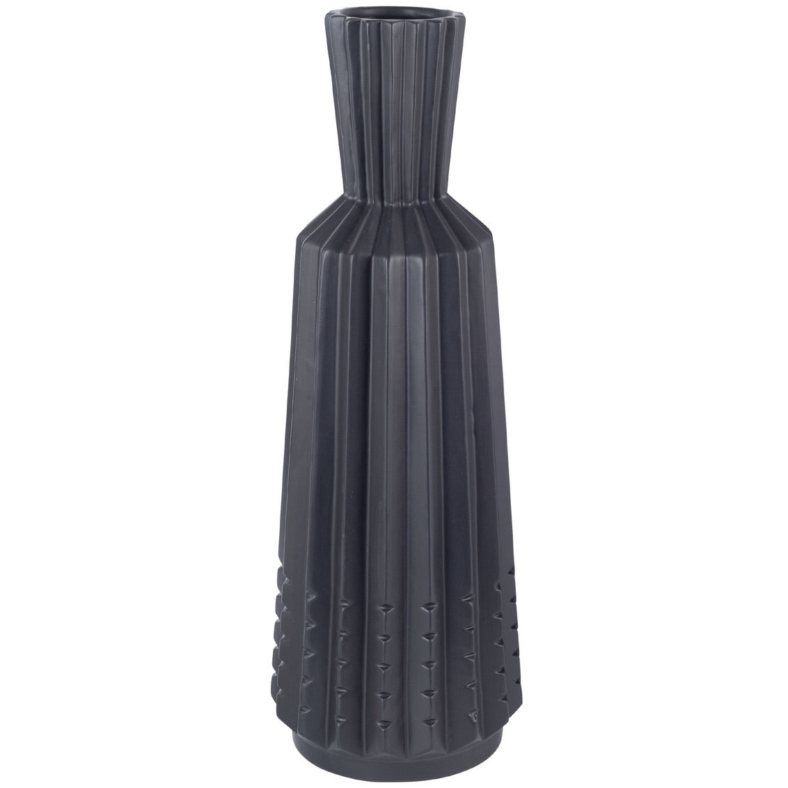 Matte Black Vase