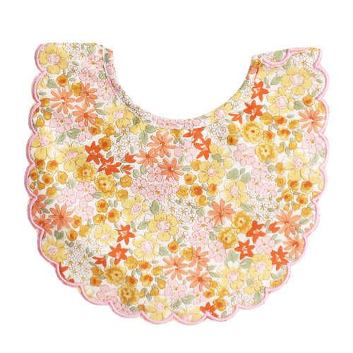 Scallop Bib Marigold