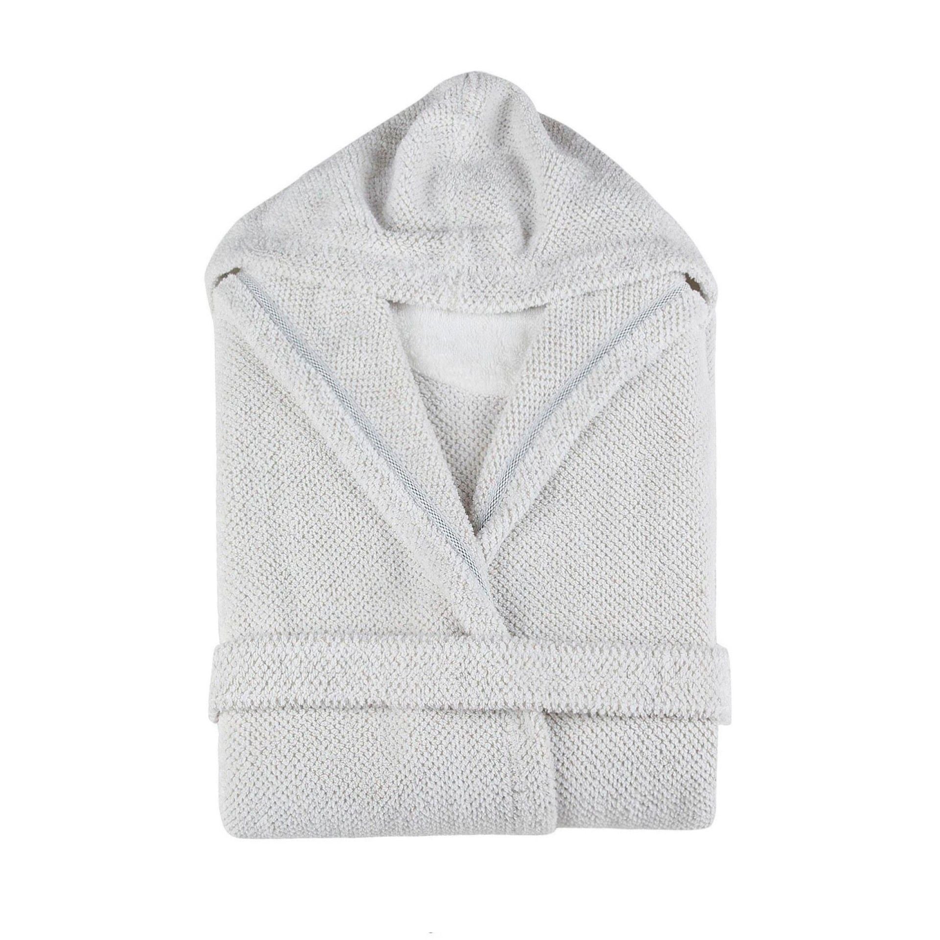 Graccioza Linen Waffle Bath Robe