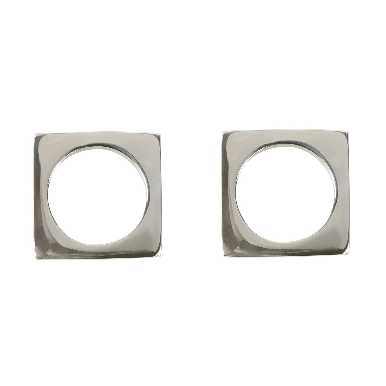 Modernist Napkin Rings - Set of 2