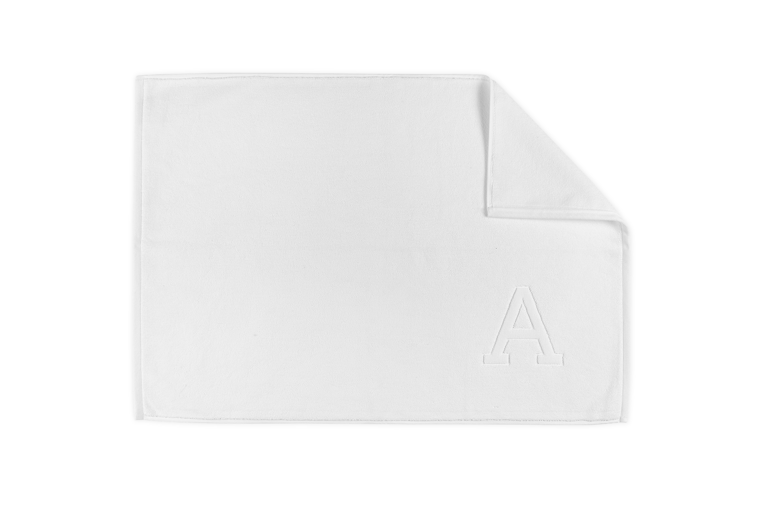 Matouk Auberge Monogrammed Bath Mat