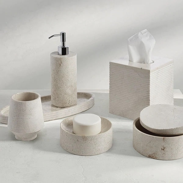 Limestone Bath Accessories