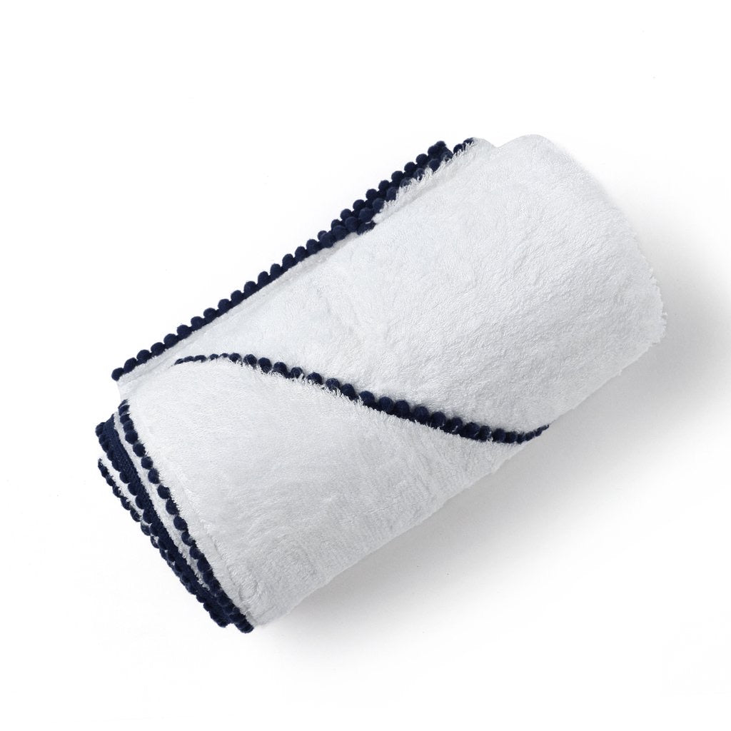 Pom Pom Hooded Towel