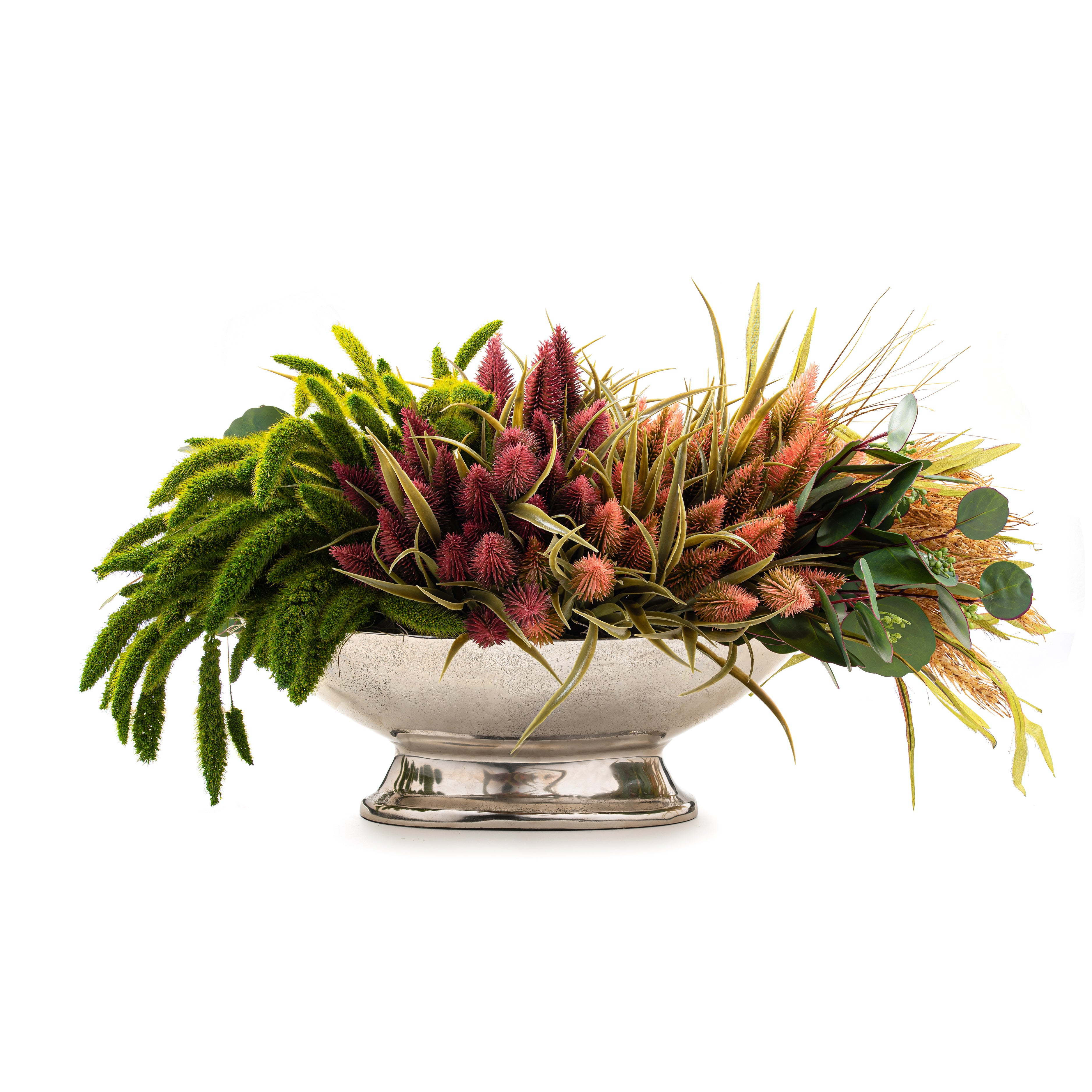 DH Crimson Wheat Floral Arrangement