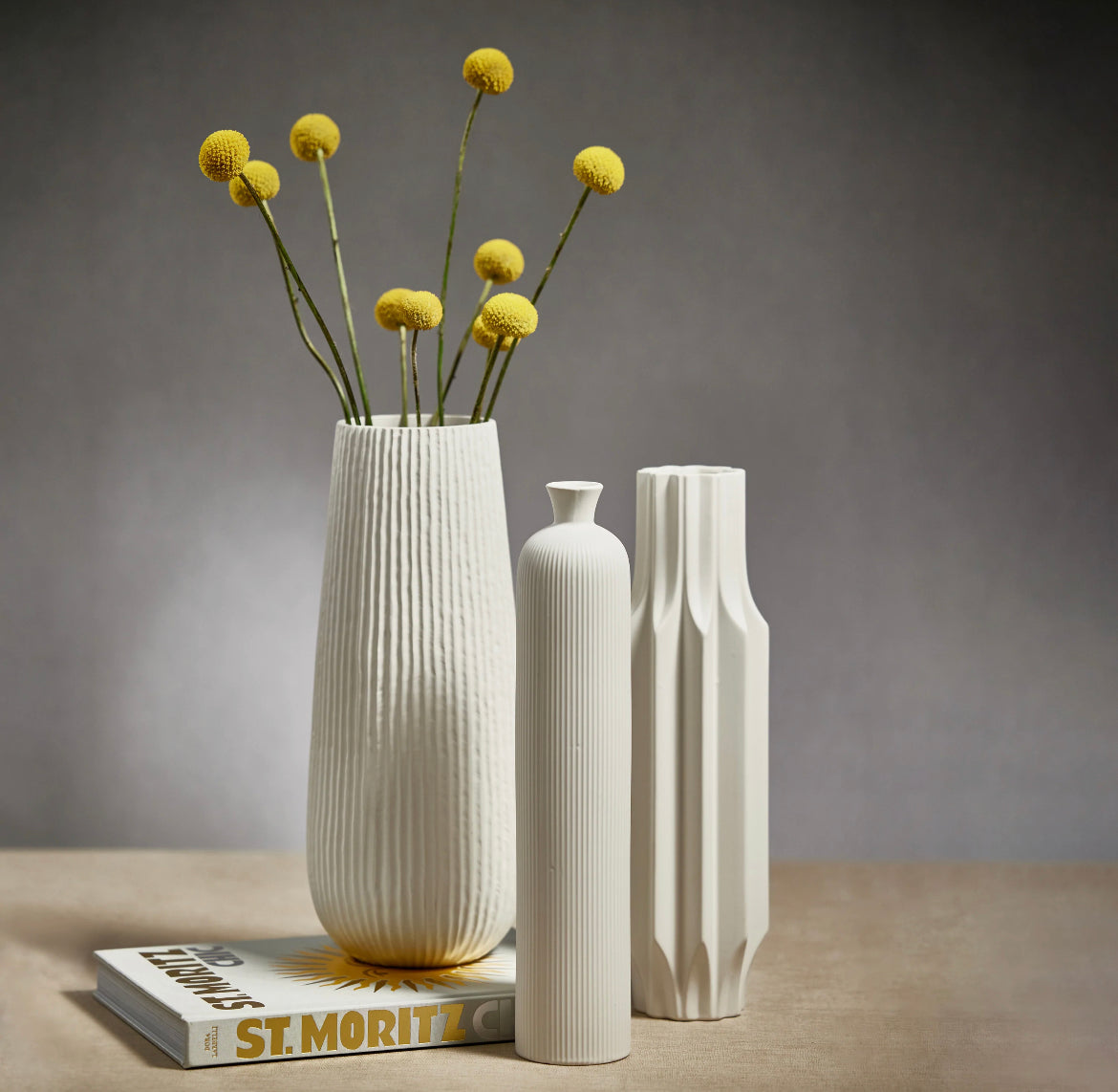 Kanie Tall Ceramic Vase