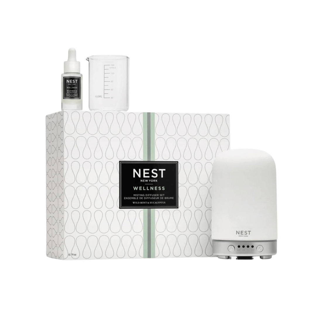 Nest Wild Mint & Eucalyptus Misting Diffuser Set