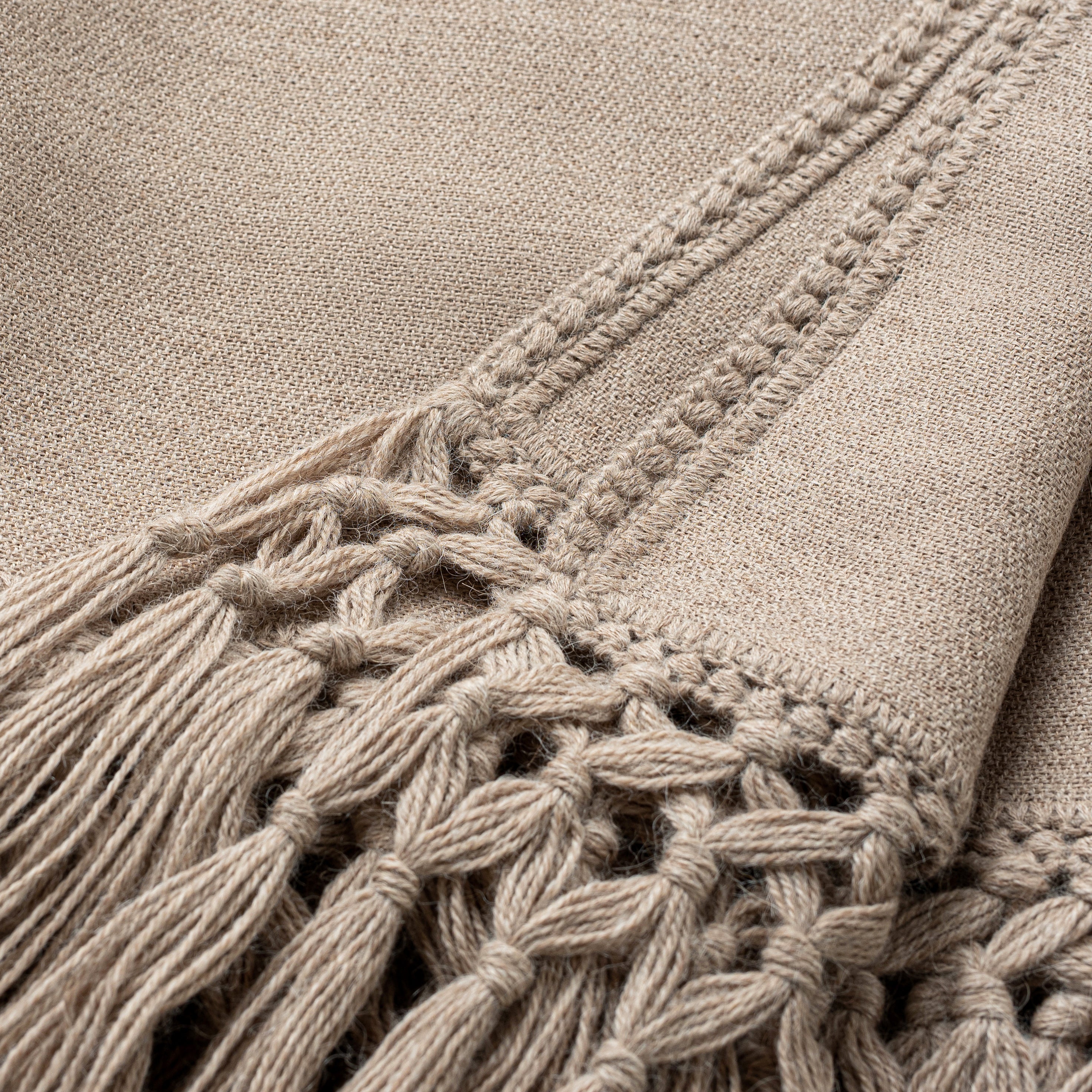 Woven Alpaca Throw