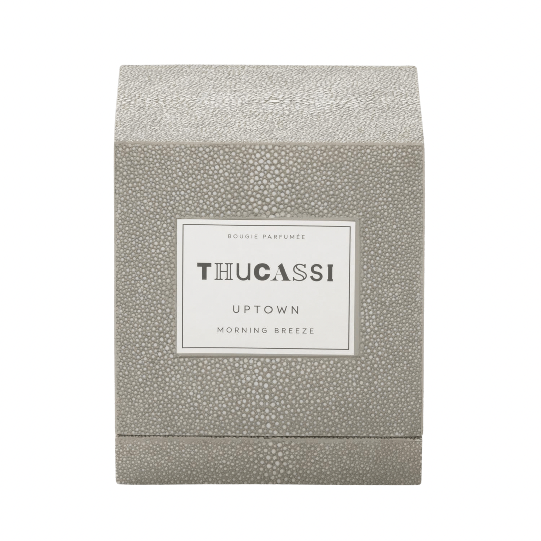 Thucassi Uptown Morning Breeze Shagreen Candle Box