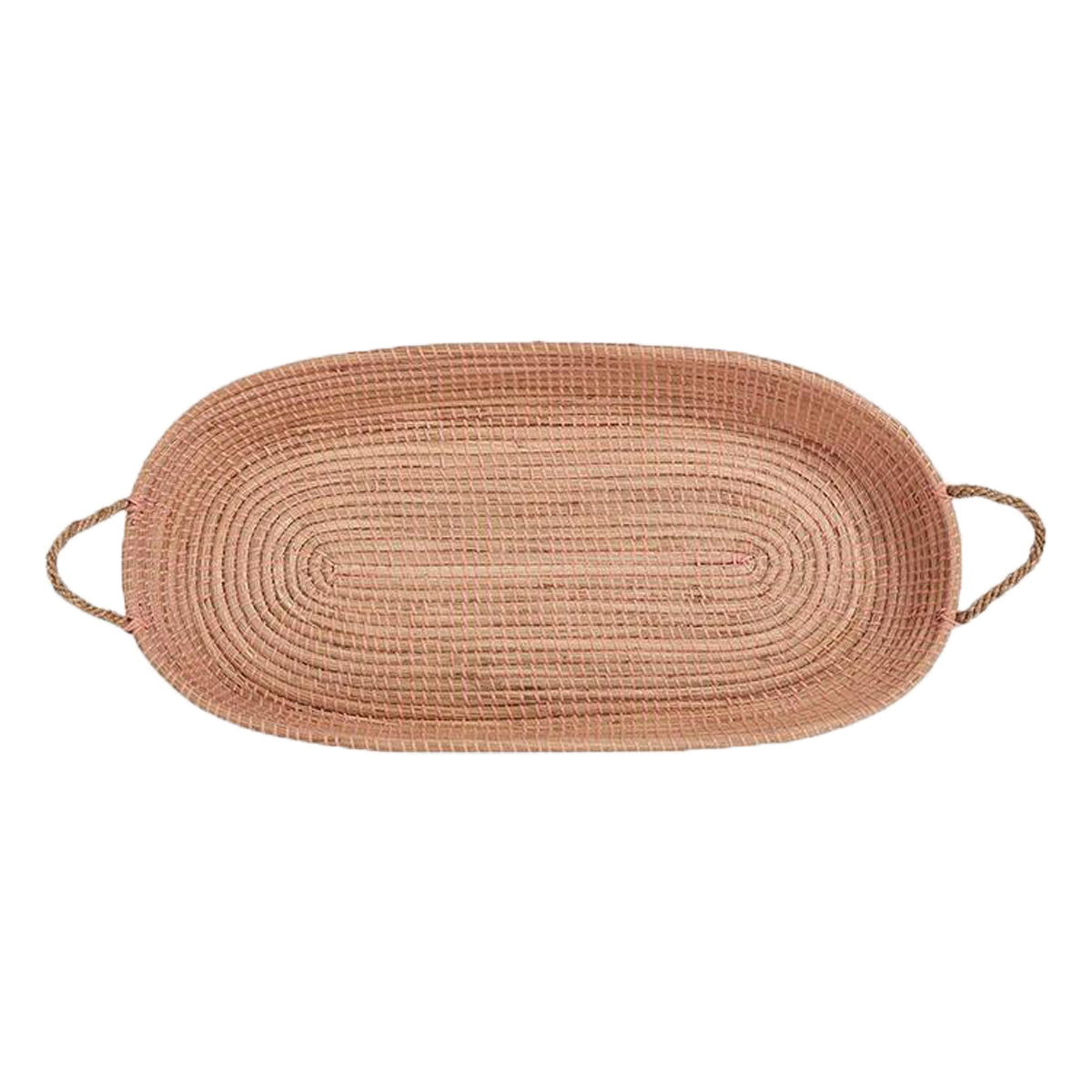 Reva Seagrass Rose Basket