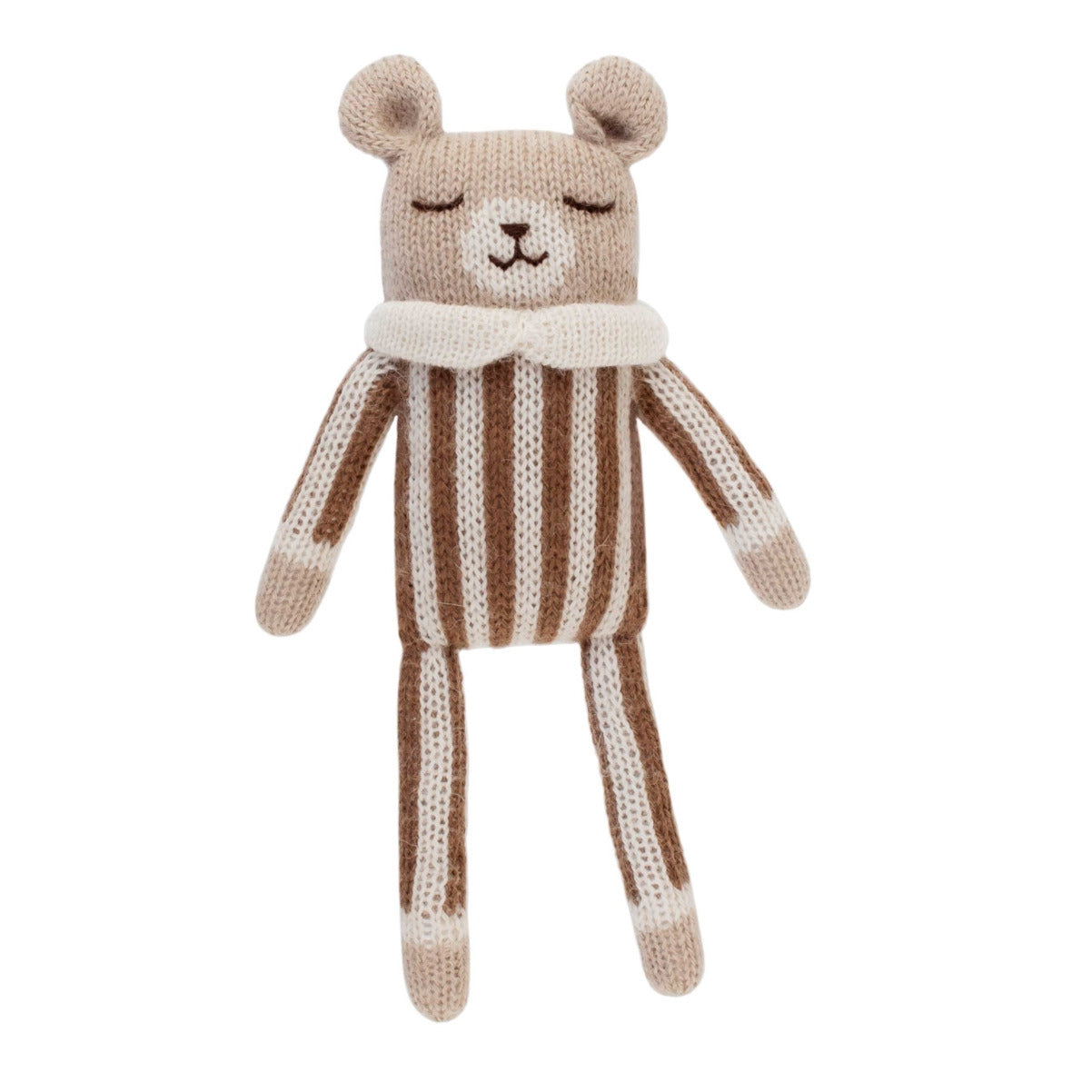 Mai Nut Striped Jumpsuit Teddy