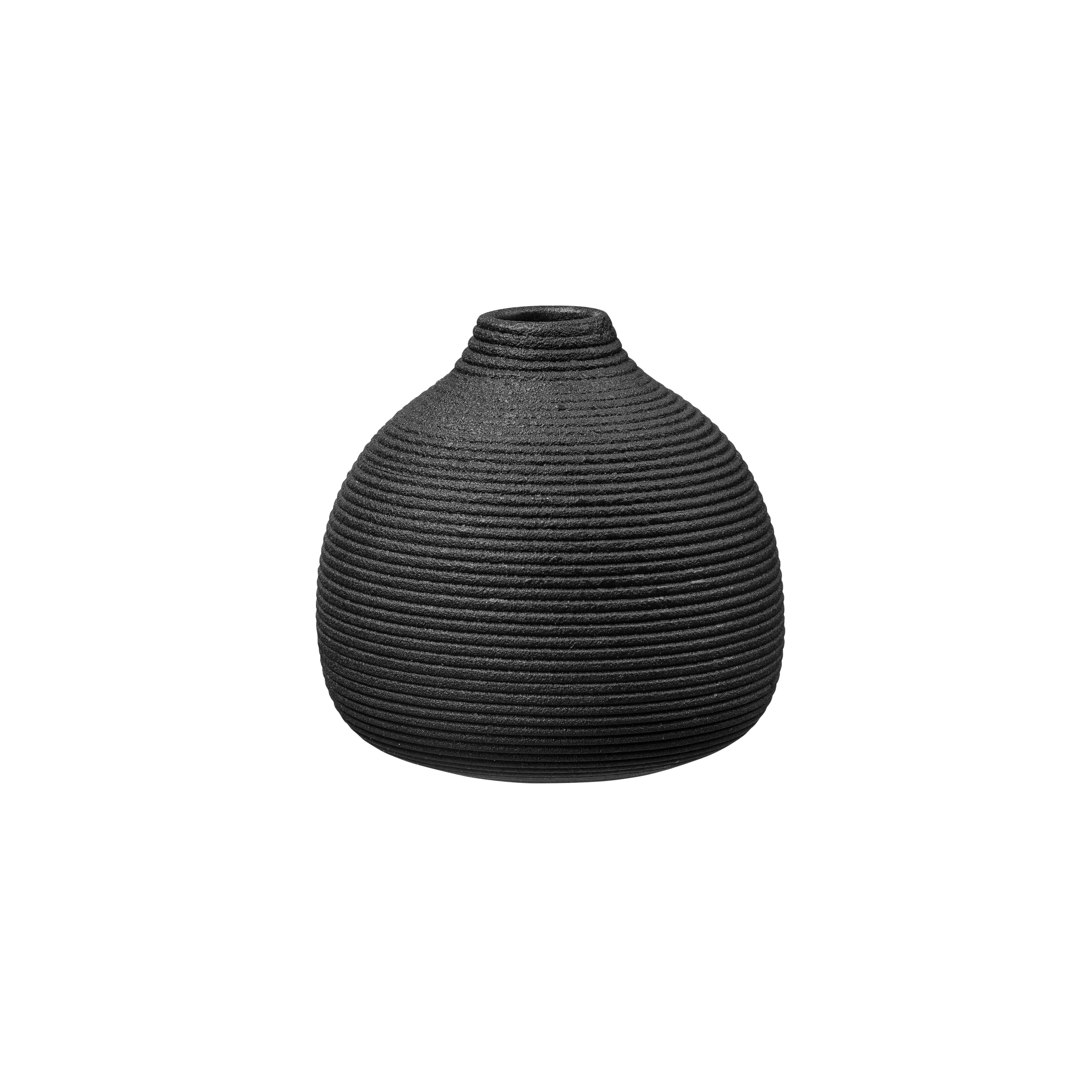 Black Matte Vase