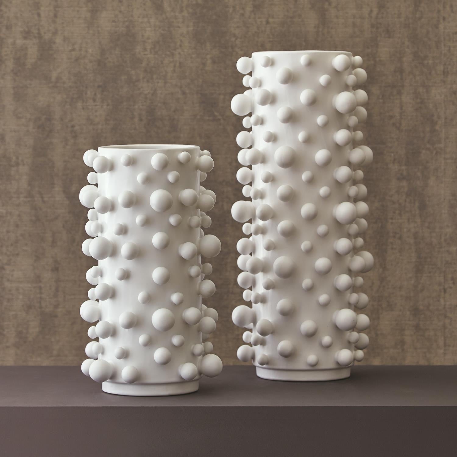 Molecule Vase Matte White